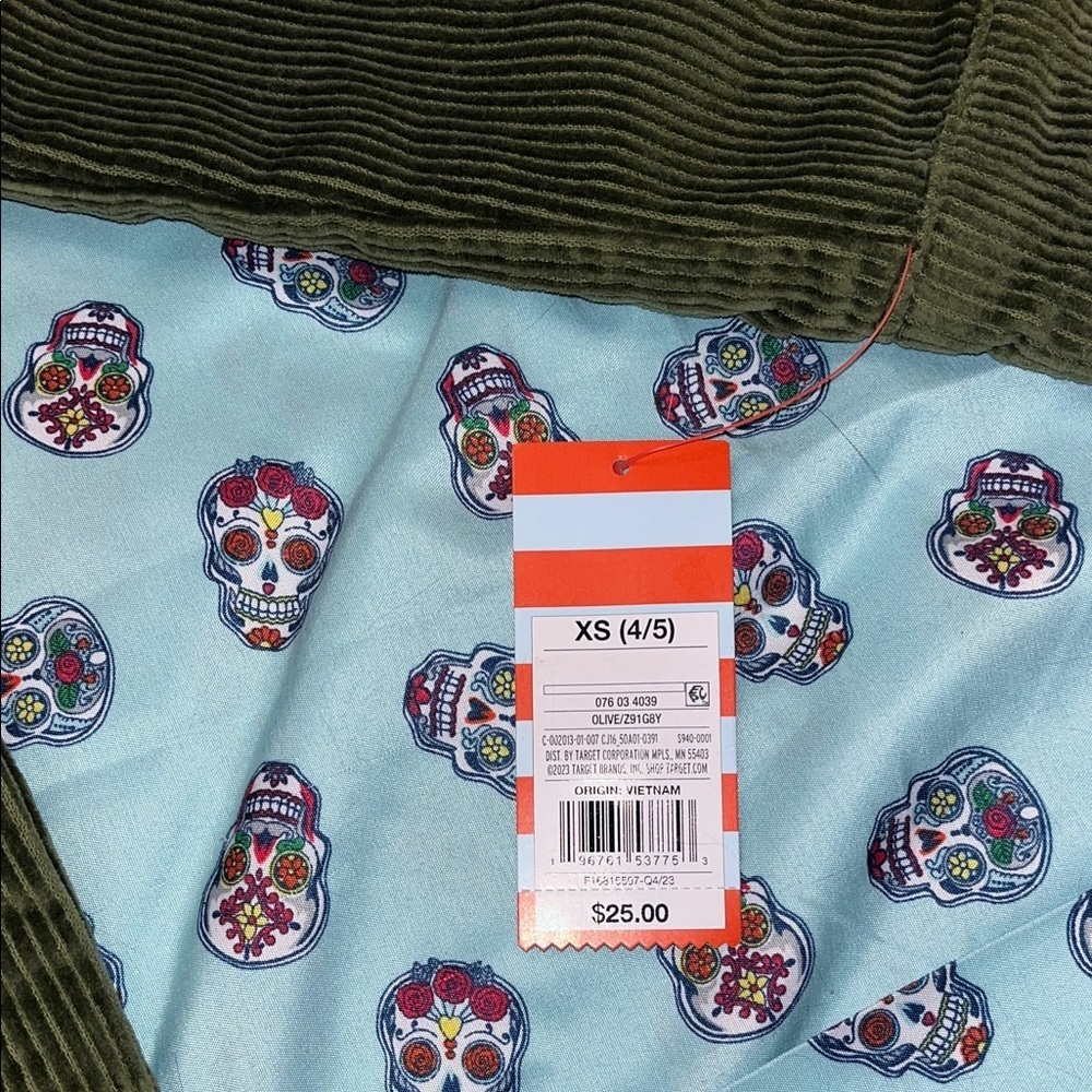 Cat & Jack Olive Corduroy Jacket - Picture 5 of 8
